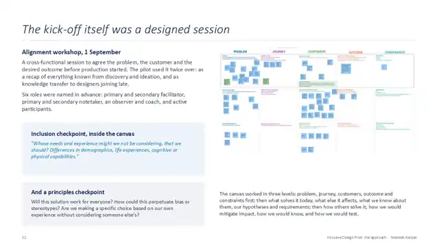 Citi strategy - Case study 2 — inclusive design, slide 12 of 17