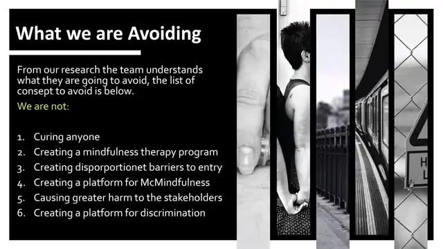 Mindbridge, in detail - Umbrella question, slide 5 of 5