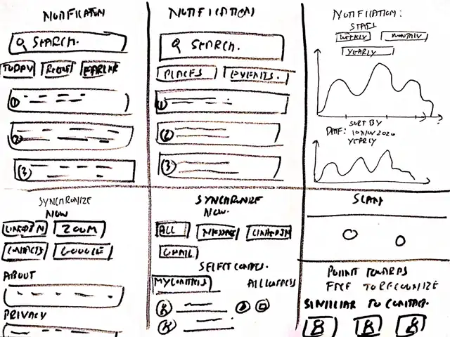 Intouch - Paper prototypes, slide 3 of 3