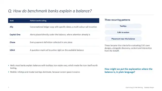 Citi research - Case study 2 — service domain, slide 7 of 17