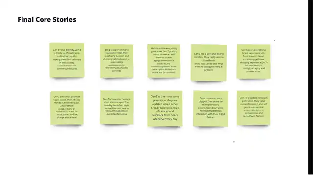 Zoomers - core stories, slide 2 of 2