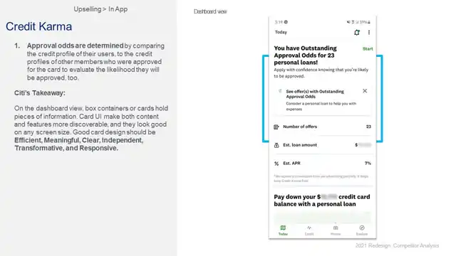 Citi research - Case study 5 — best practices in fintech UX, slide 10 of 25