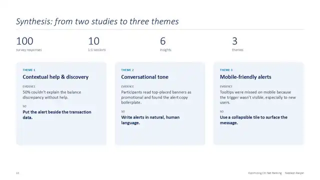 Citi research - Case study 2 — service domain, slide 13 of 17