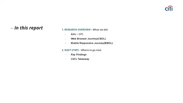 Citi research - Case study 3 — acquisitions domain, slide 3 of 25