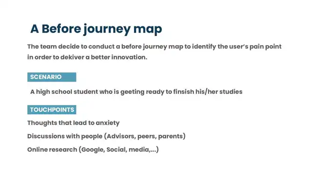 Minerva - Customer journey 1, slide 2 of 2