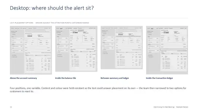 Citi design - Case study 2 — service domain, slide 14 of 22