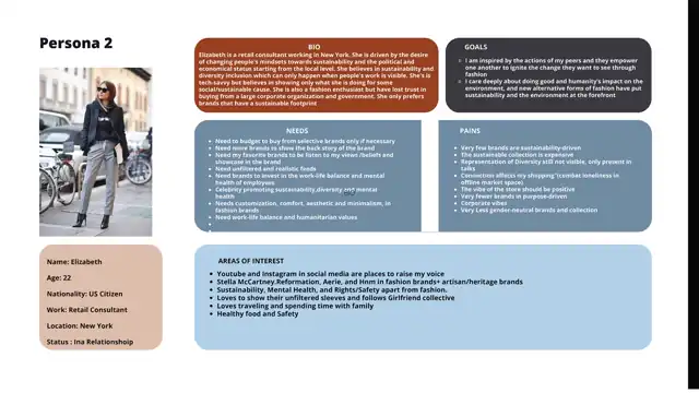 Zoomers - empathy maps and personas, slide 2 of 3