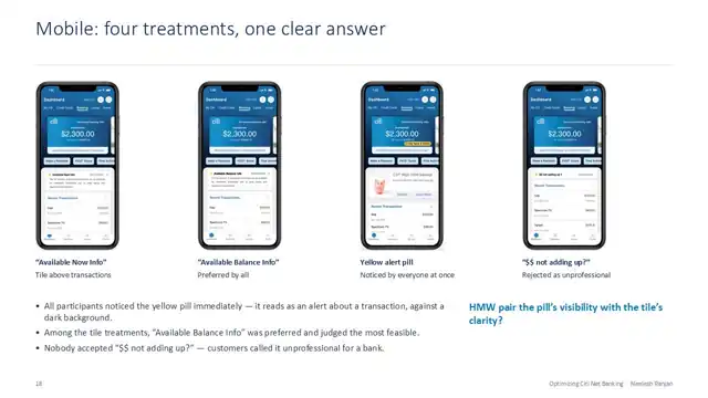 Citi design - Case study 2 — service domain, slide 18 of 22