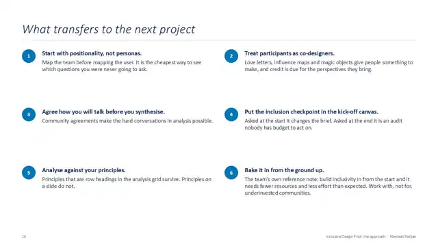 Citi strategy - Case study 2 — inclusive design, slide 16 of 17