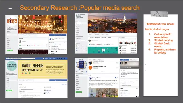 Google Design Challenge - Secondary research, slide 1 of 2