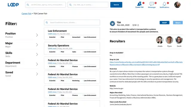 LOOP - candidate portal — high fidelity, slide 5 of 9