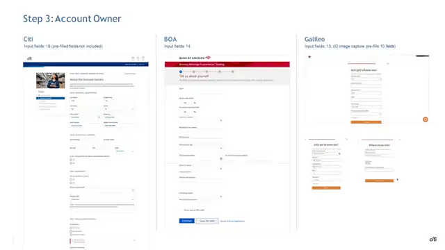 Citi design - Case study 3 — acquisition domain, slide 10 of 23