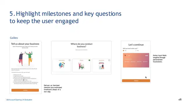 Citi design - Case study 3 — acquisition domain, slide 19 of 23