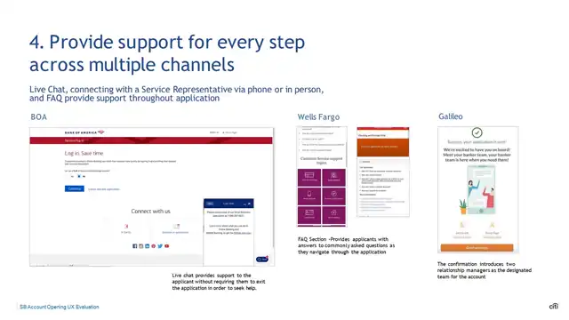 Citi design - Case study 3 — acquisition domain, slide 18 of 23