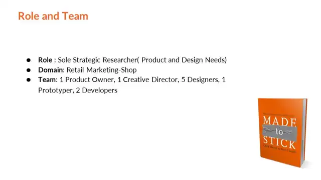Citi research - Case study 4 — shop and marketing domain, slide 3 of 15