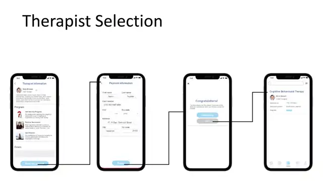 Mindbridge - Medium fidelity wireframes, slide 4 of 4