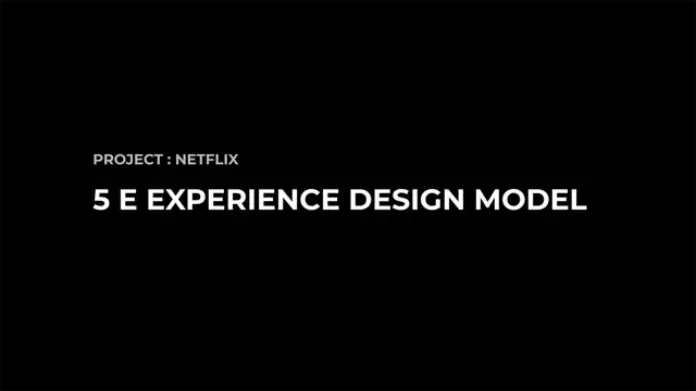 Past designs - Experience design 1