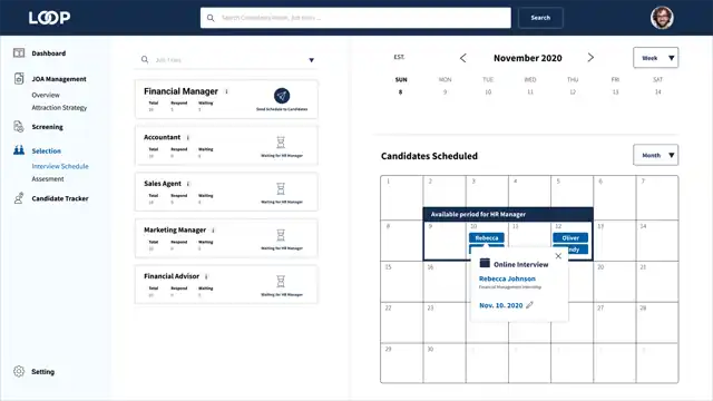 LOOP - hr platform — talent advisor, slide 4 of 4