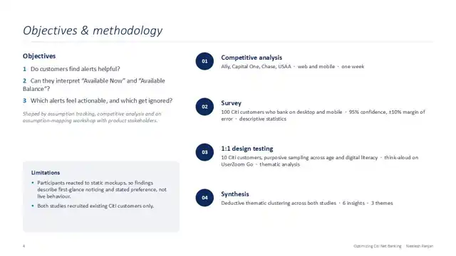 Citi research - Case study 2 — service domain, slide 4 of 17