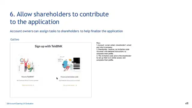 Citi design - Case study 3 — acquisition domain, slide 20 of 23