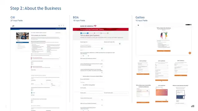 Citi design - Case study 3 — acquisition domain, slide 9 of 23