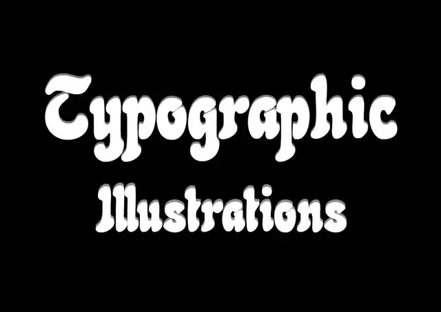 Past designs - I love exploring typos 1